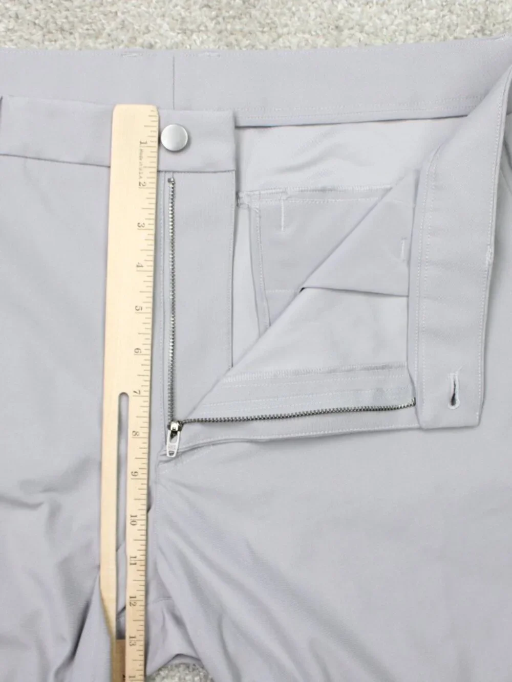 CRZ Yoga Shorts Mens 38 Gray Golf Lifestyle 9